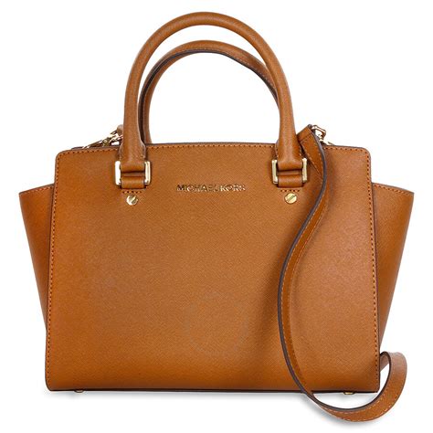 selma medium michael kors|selma saffiano leather medium satchel.